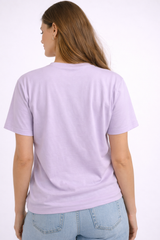 Lavender Leopard Bow T-Shirt -- RUVON