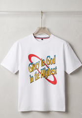 "Celestial Praise" Heavyweight Oversized Graphic Tee – Glory to God Edition
