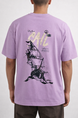 The Voyager // "Sail" Sketch Oversized Tee