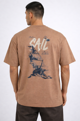 The Voyager // "Sail" Sketch Oversized Tee