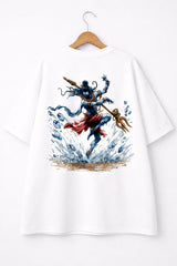 Lord Shiva "Tandava" Graphic Oversized Tee
