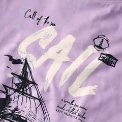 The Voyager // "Sail" Sketch Oversized Tee
