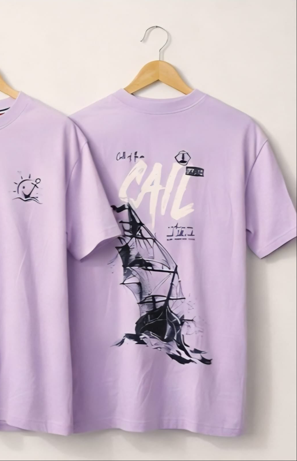 The Voyager // "Sail" Sketch Oversized Tee