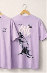 The Voyager // "Sail" Sketch Oversized Tee